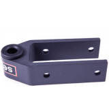 18.00B - 8mm Top 25mm Rudder Gudgeon 2-Hole Mounting with carbon bush